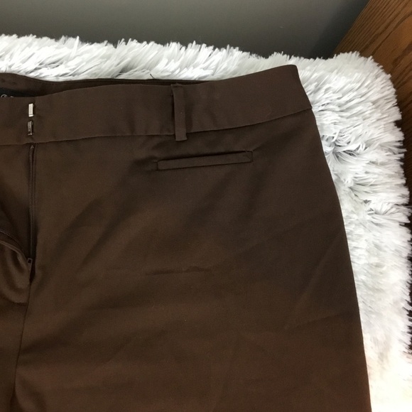 George dark brown Bermuda shorts with pockets vented hem Woman’s 18 - Picture 8 of 16
